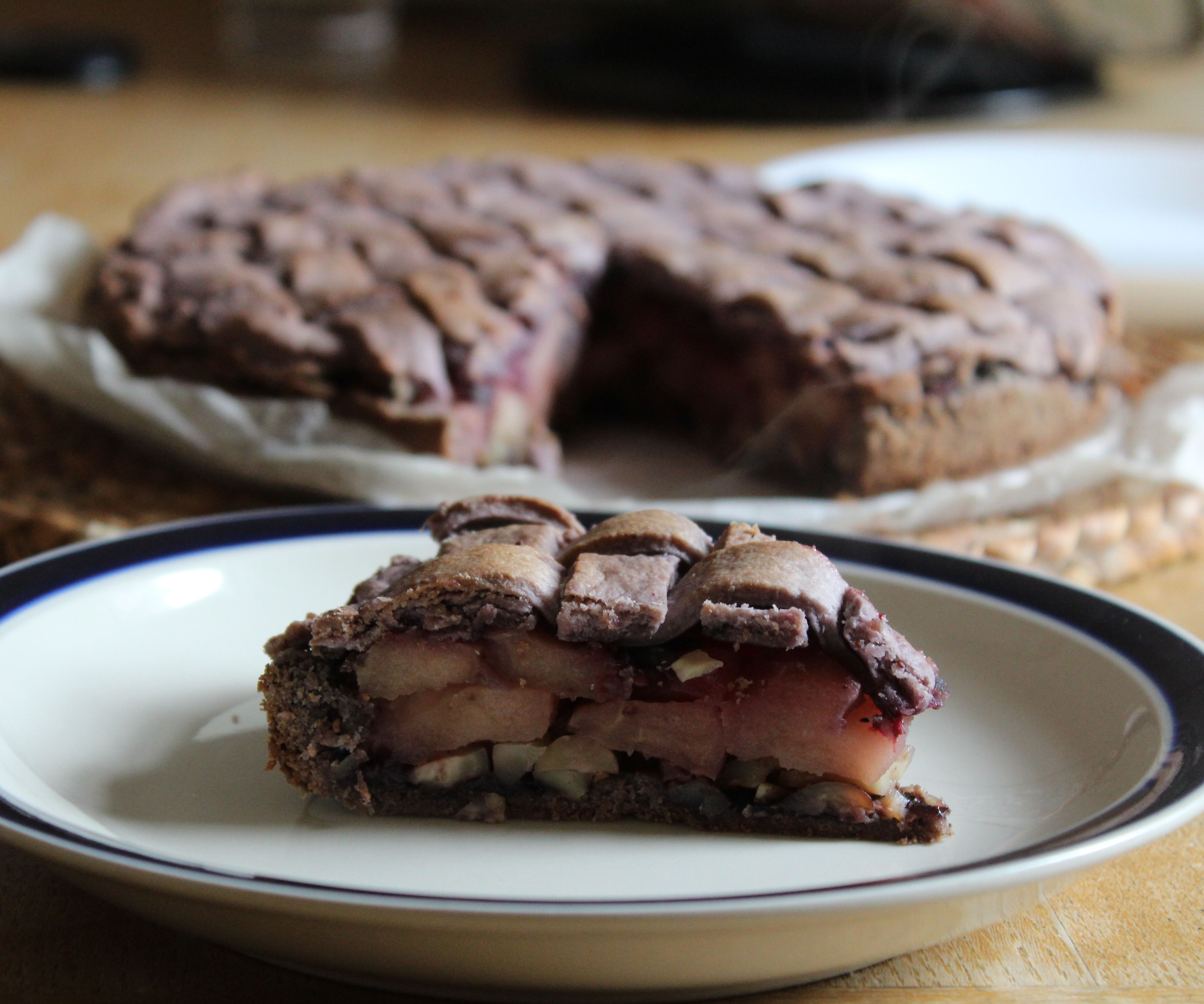 Colorant-free and Vegan Purple Pie