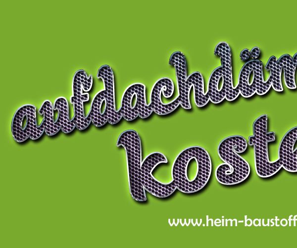Aufdachdämmung Holzfaser