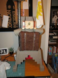 Step 5: the Backpack. Featuring the King's Chair