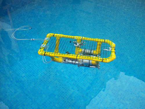 DIY PVC ROV underwater videobot