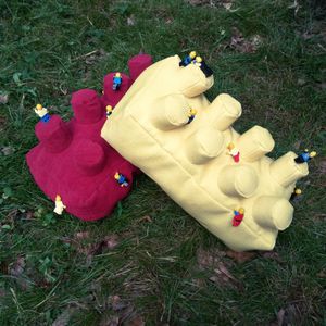 Lego® Brick Throw Pillows (with Free PDF Pattern!)