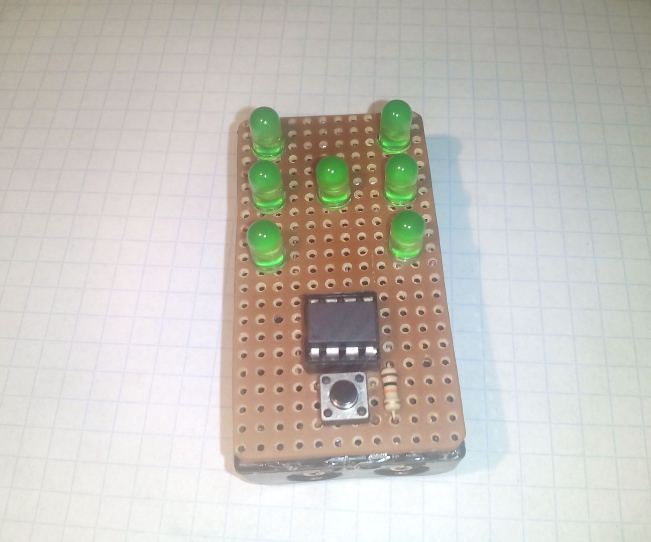 ATtiny85 LED Dice