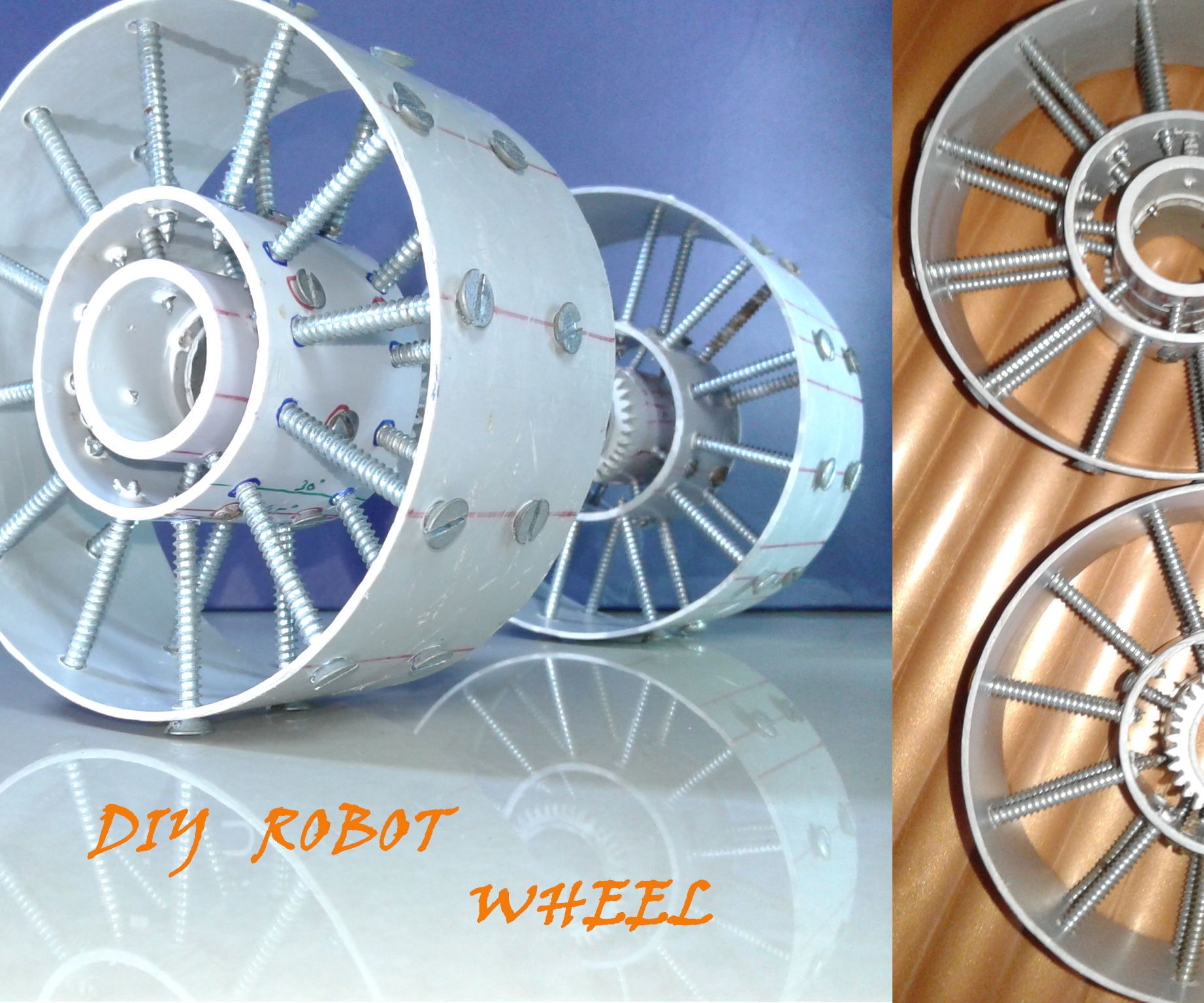 Home-made Robot Wheel
