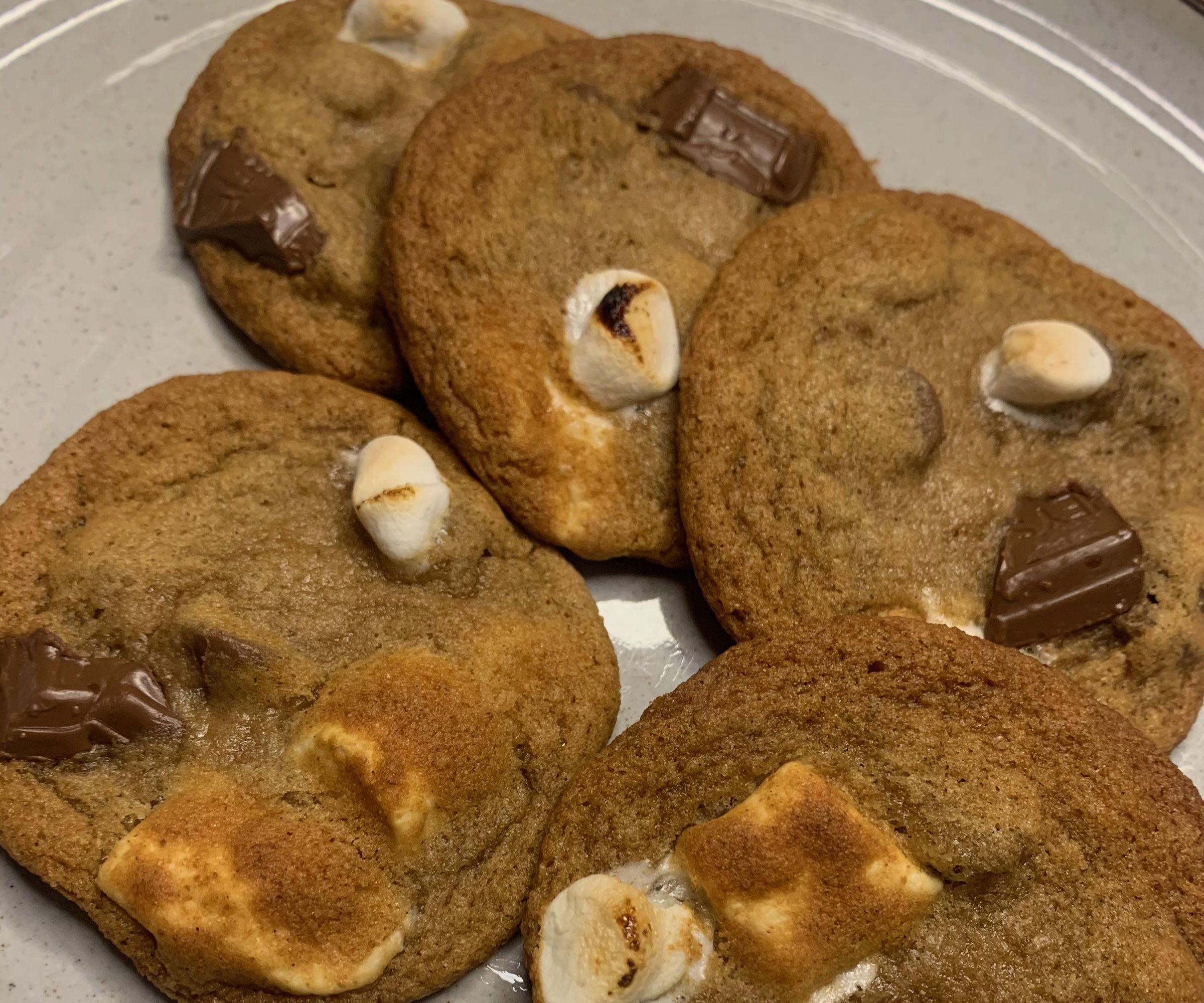 Actual S'mores Cookies!