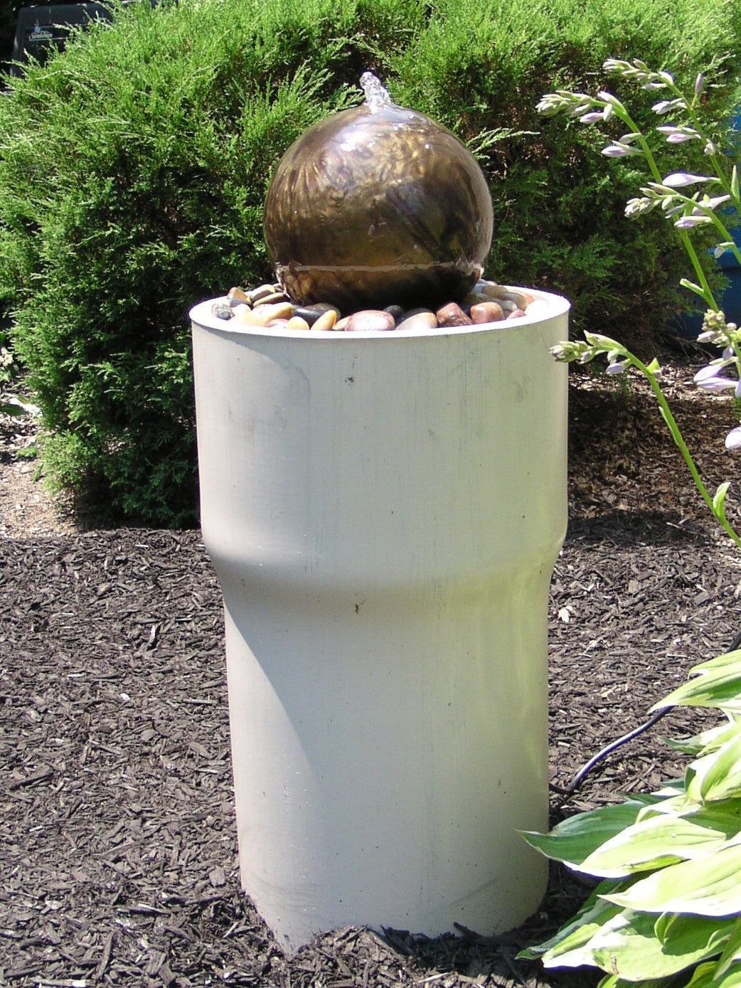 Bowling Ball Garden Water Feature 5 Steps (with Pictures) Instructables