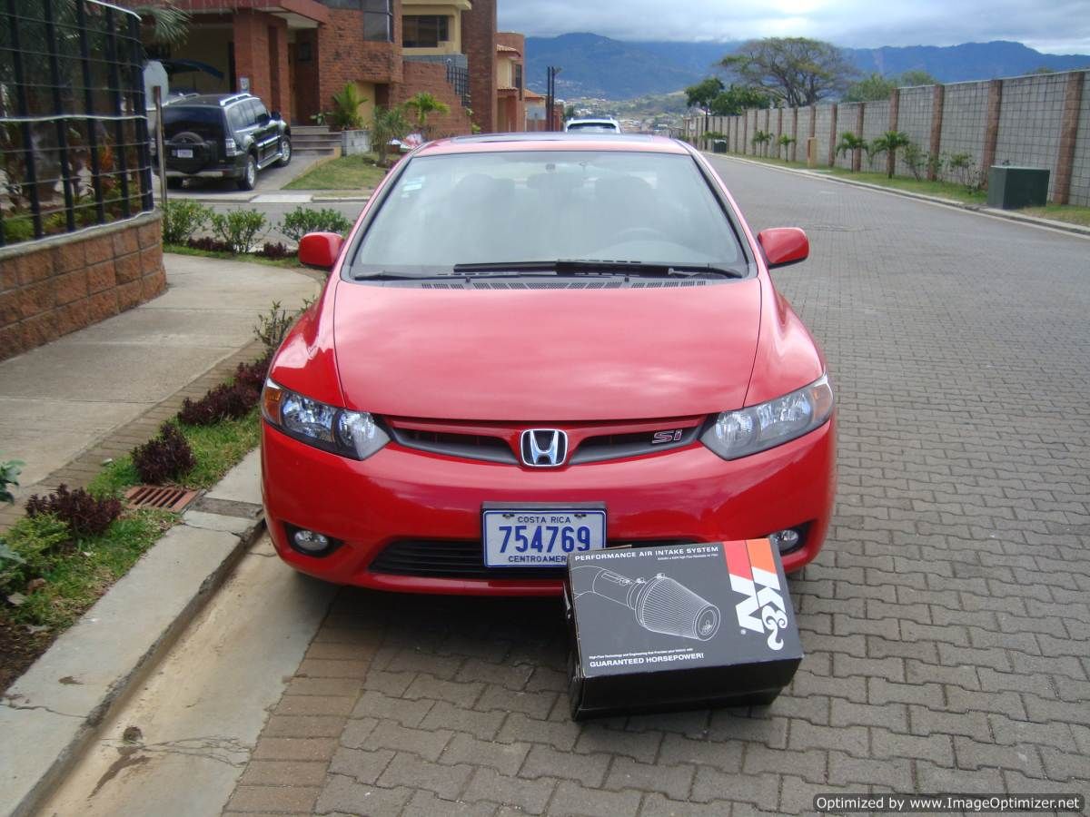 K&N Typhoon on 06-11 Civic Si