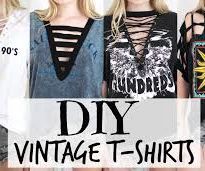 DIY Lace-Up Shirts