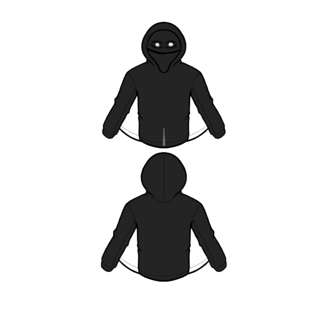 KICK A$$ : SUPERHOODIE