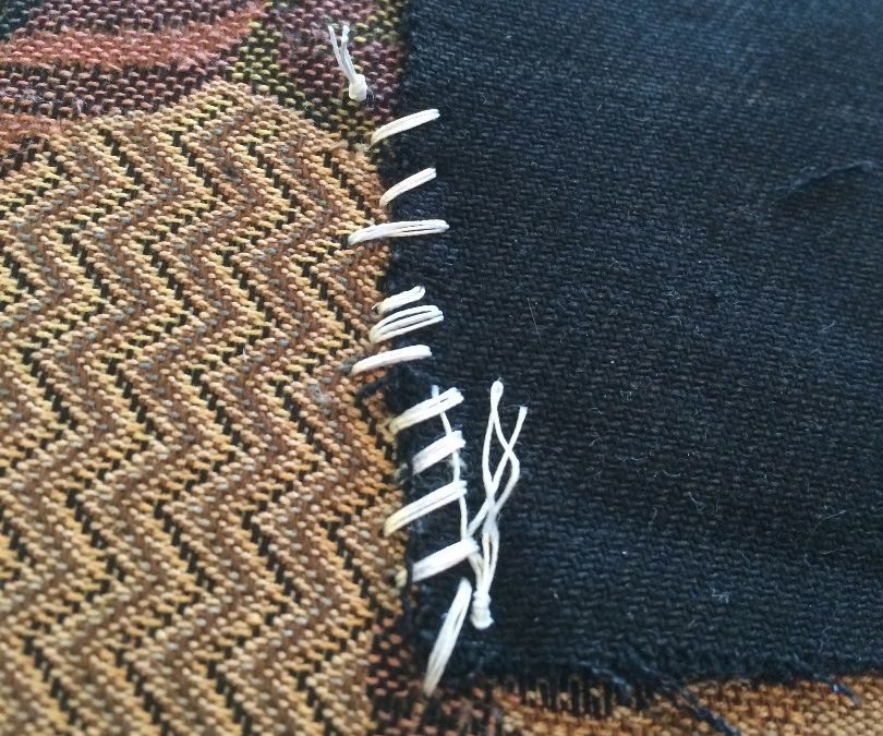 Reupholstering a Couch With Old Fabric 