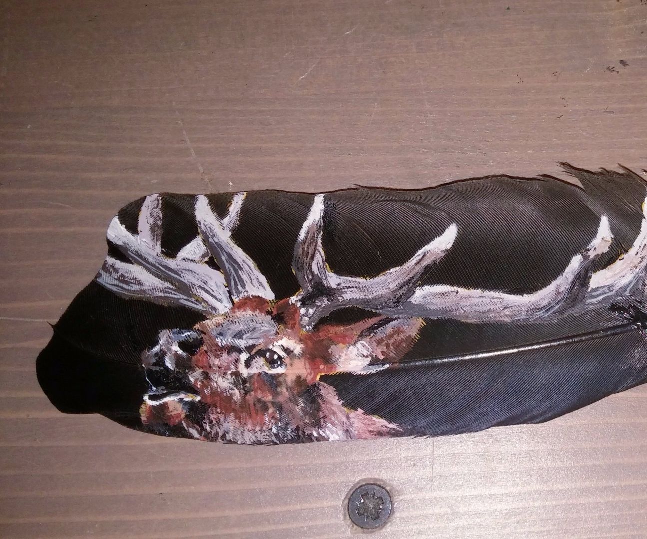 How to Paint a Feather
