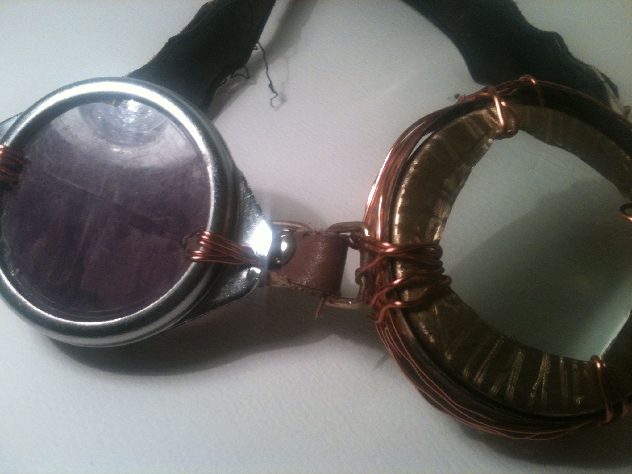 Steampunk Goggles (First Attempt, No Welding/Soldering)