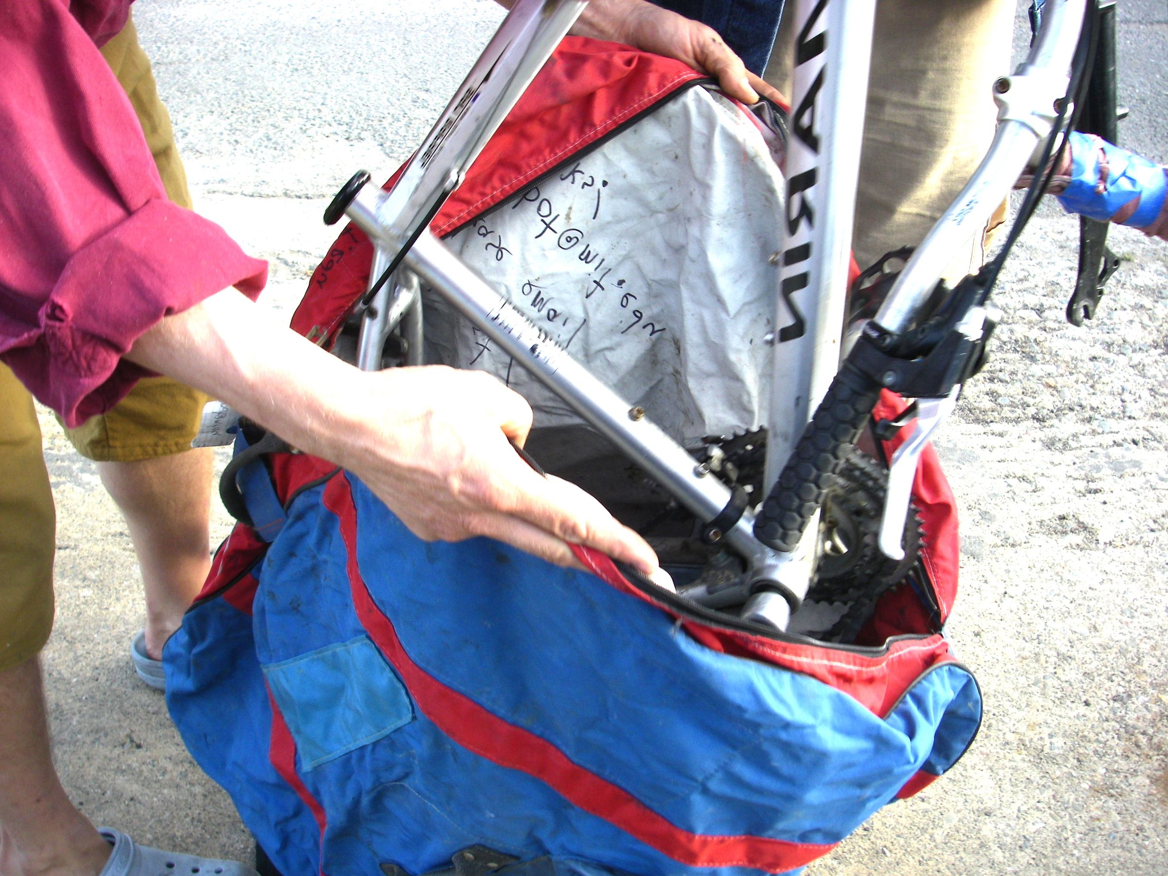 "Fold" a NonFolding Bike and Avoid Airline Fees 16 Steps Instructables