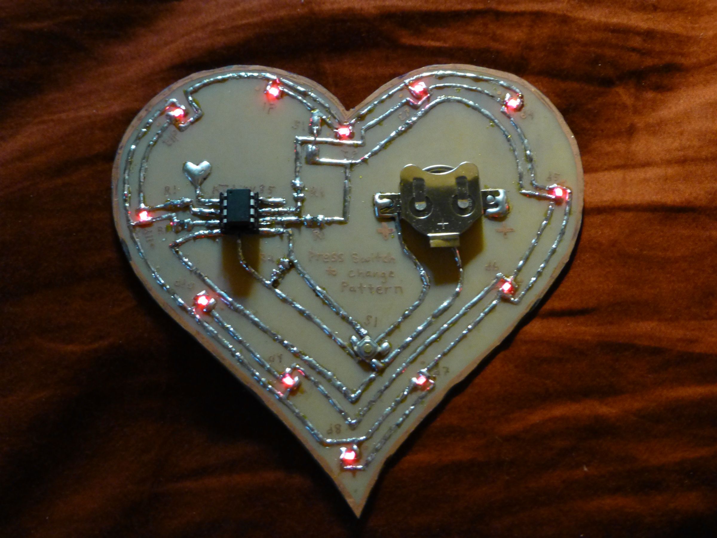 Valentine's Day Electronic Card : 7 Steps (with Pictures) - Instructables