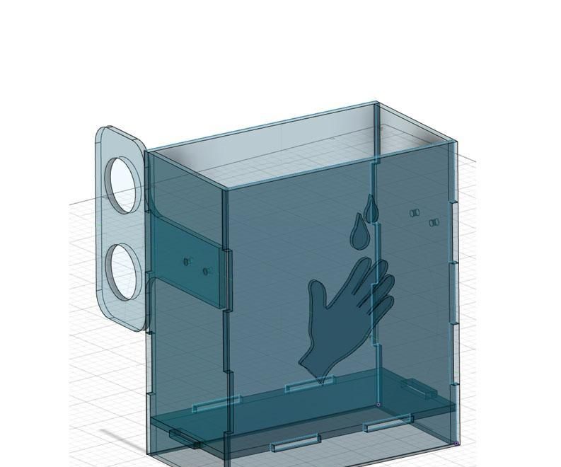 Alcohol Gel Dispenser 