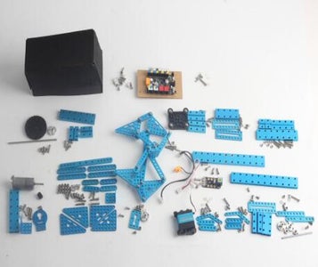The View After Assembled and All the Parts.