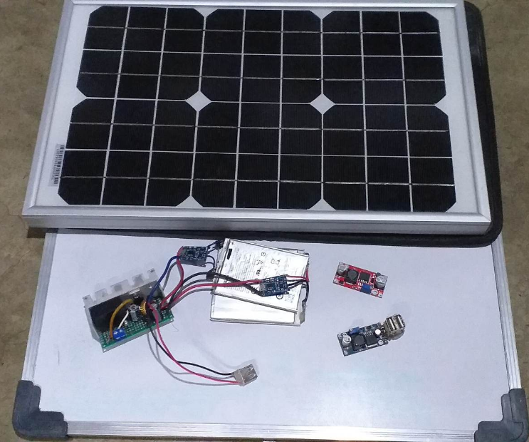 Making Your Own Photovoltaic 5V System 