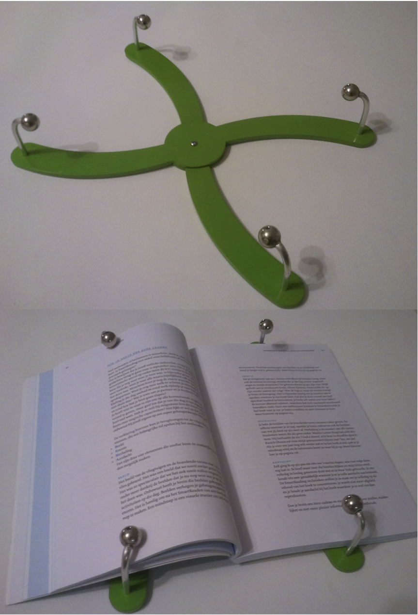 Adjustable Book Page Holder