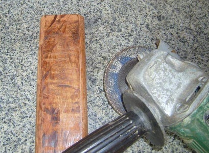 Grind (or Sand) Wood