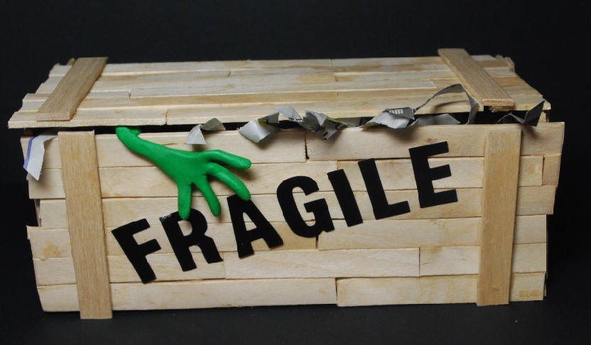 Popsicle Stick Monster Box