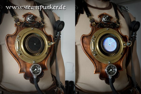 Steampunk Wearable Timemachine