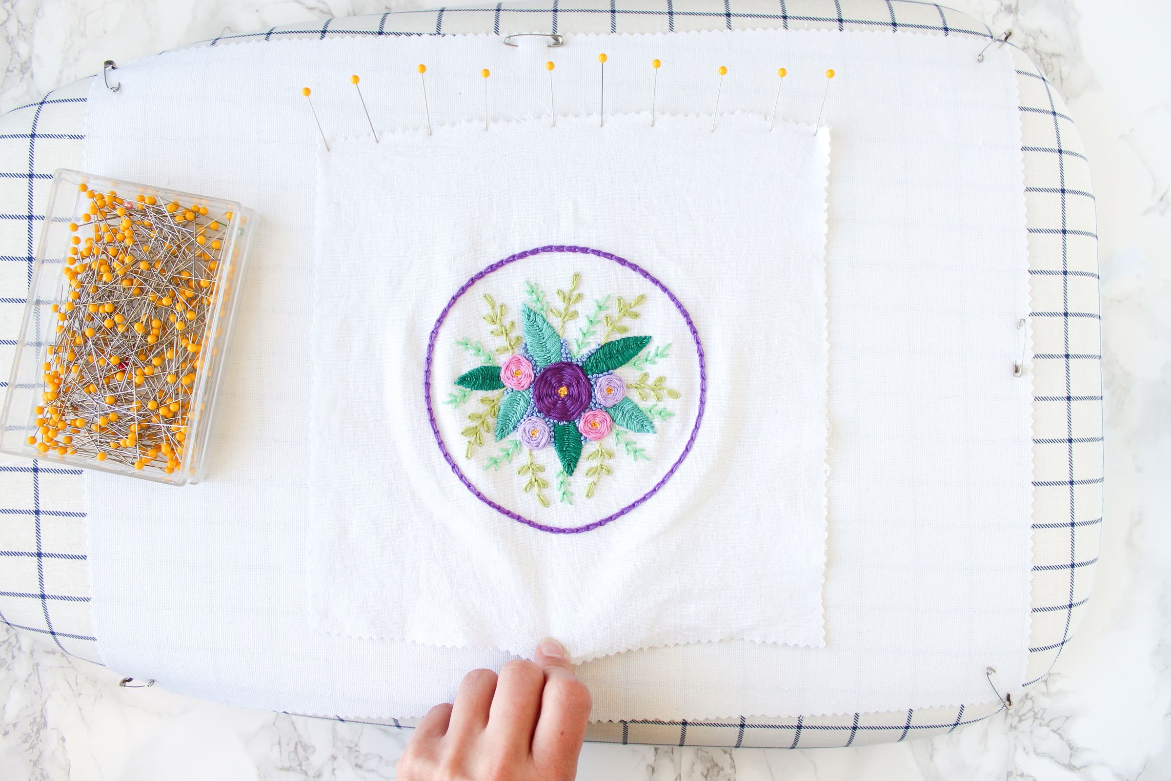 Washing, Drying and Blocking Embroidery 3 Steps Instructables