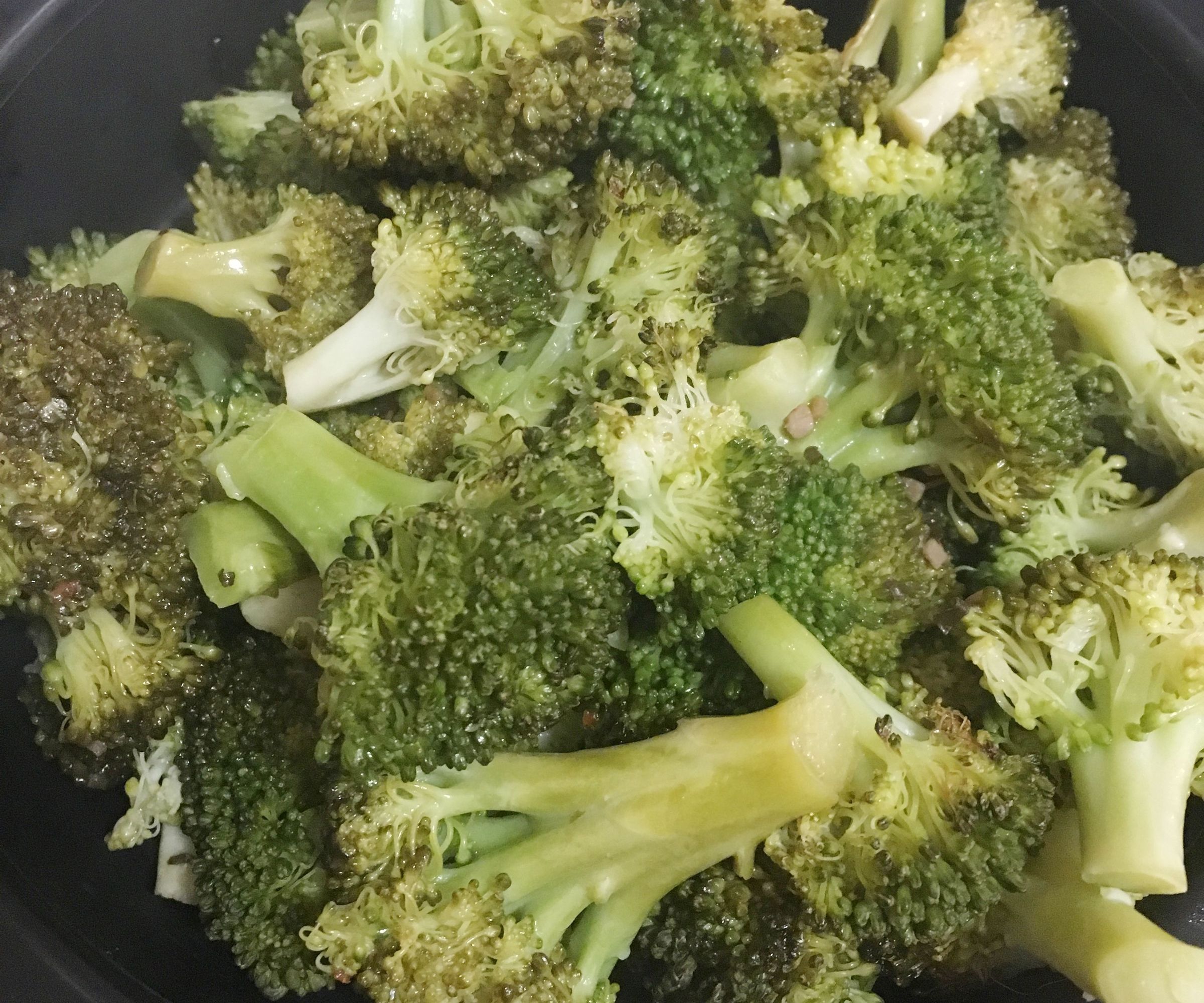 Foil Packet Steamed Broccoli 