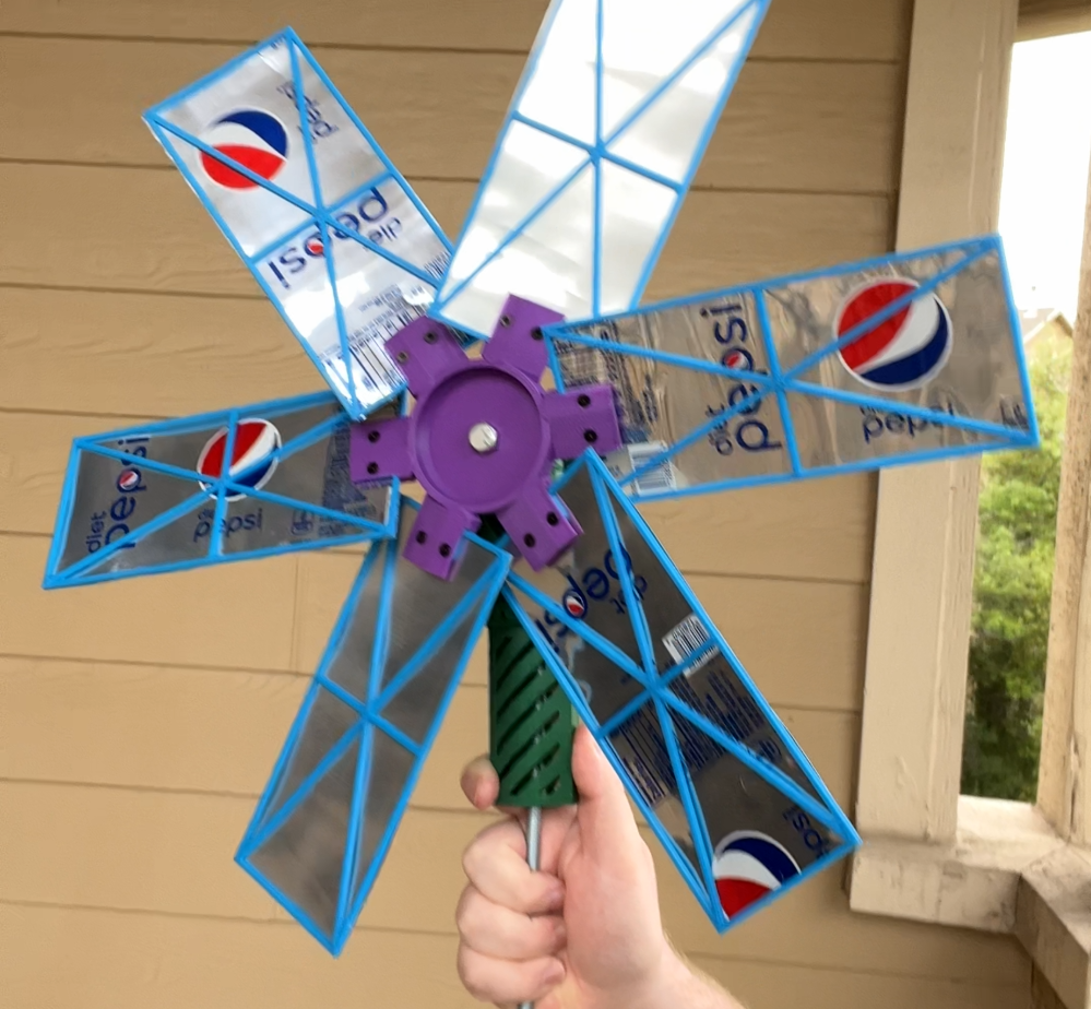 How to Recycle Soda Cans Into a Wind Turbine! (Generates Electricity