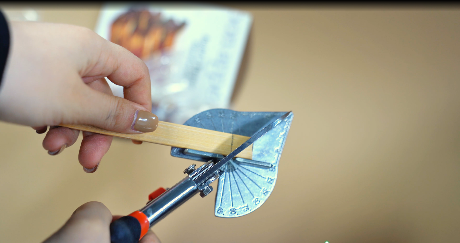 Set the Angle and Cut