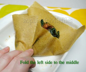 Fill & Fold Your Raw Curry Coconut Wraps & How to Do So!