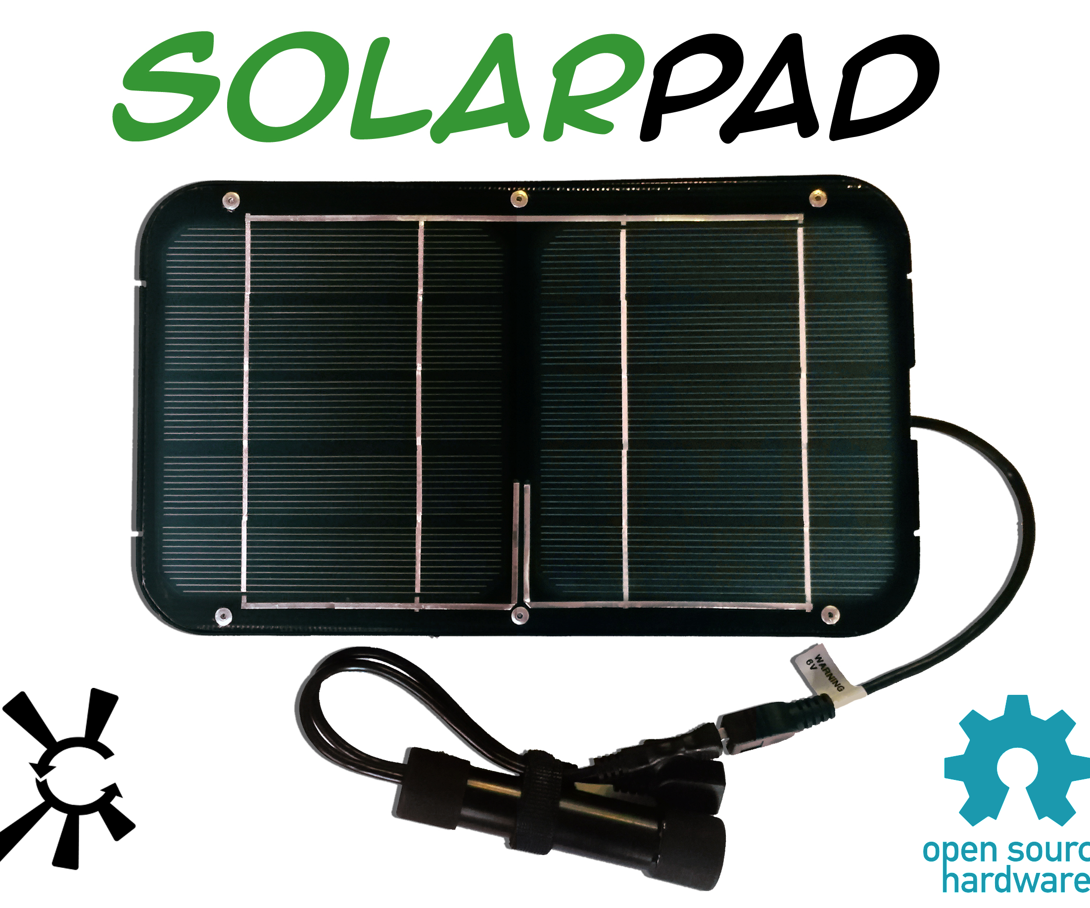 Open Source Solarpad Kit Solar USB Charger