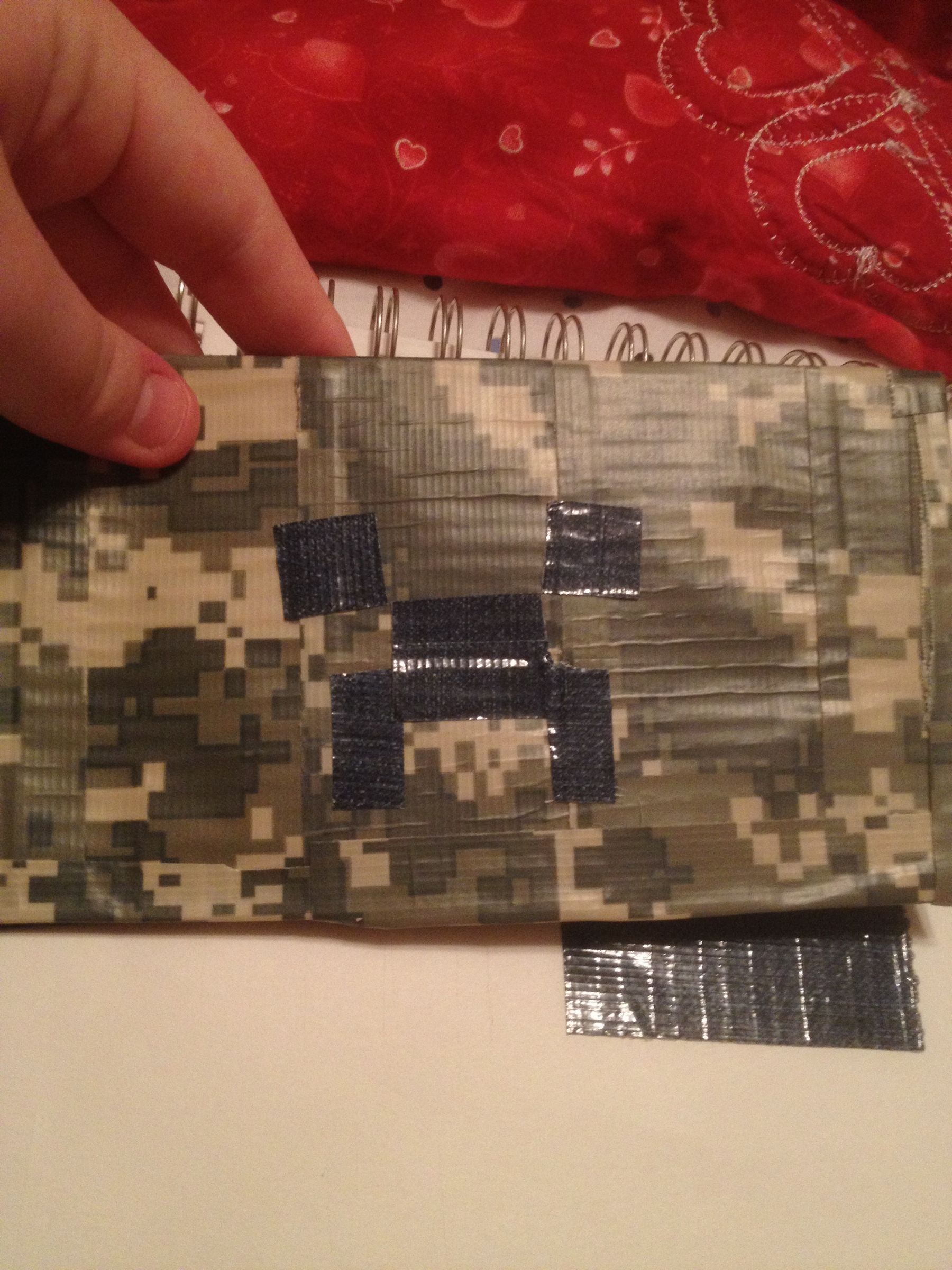 Creeper Duck Tape Wallet!