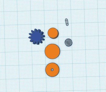 Designing Beyblade Gear in Tinkercad