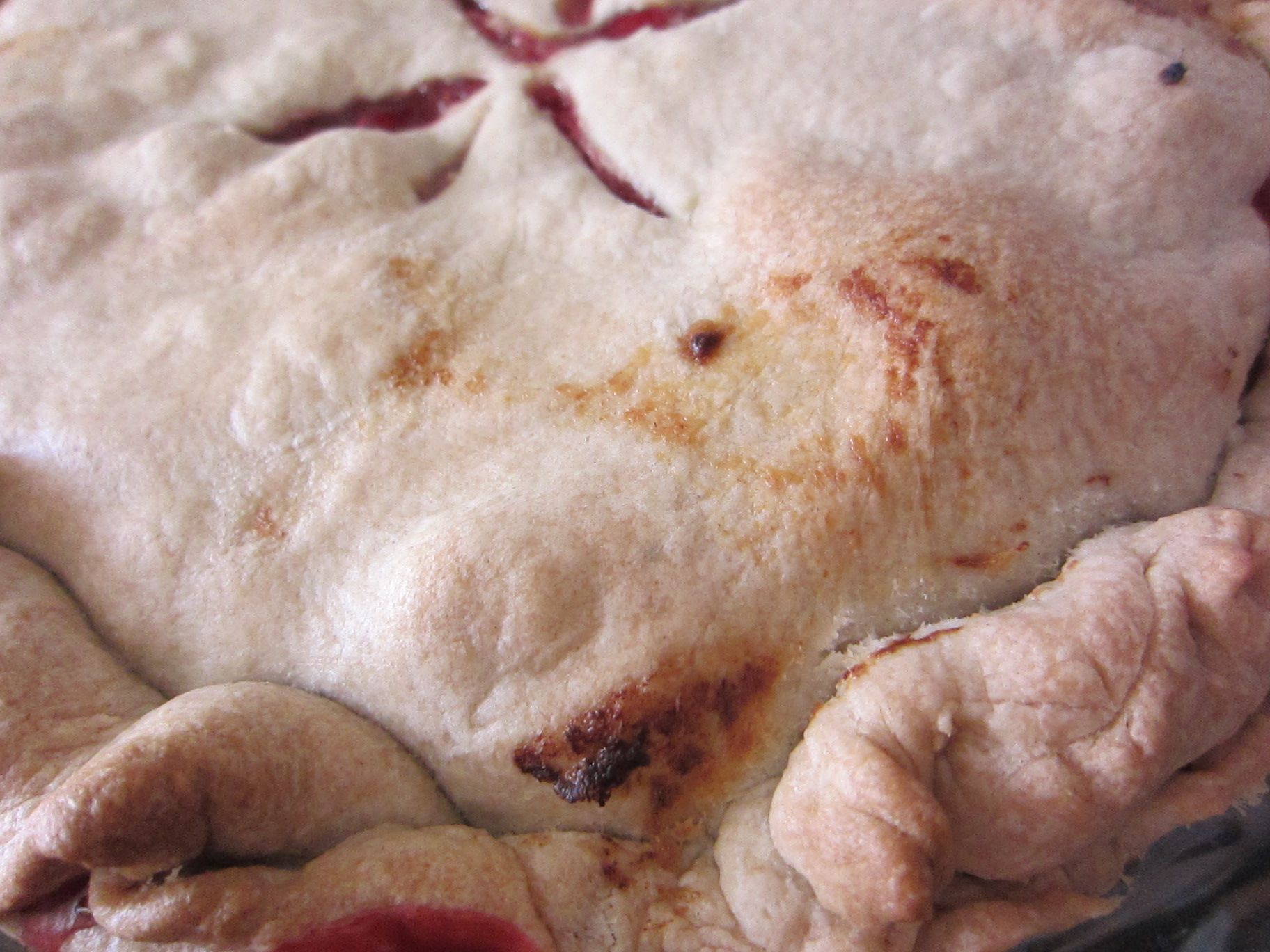 Easy Peasy White Chocolate Raspberry Pie