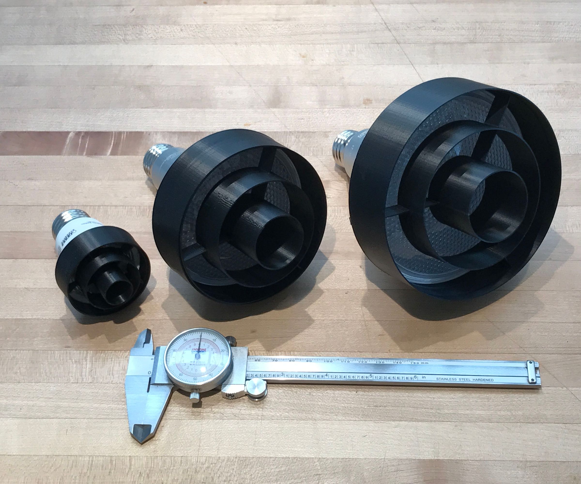 3D Printed Light Bulb Shades