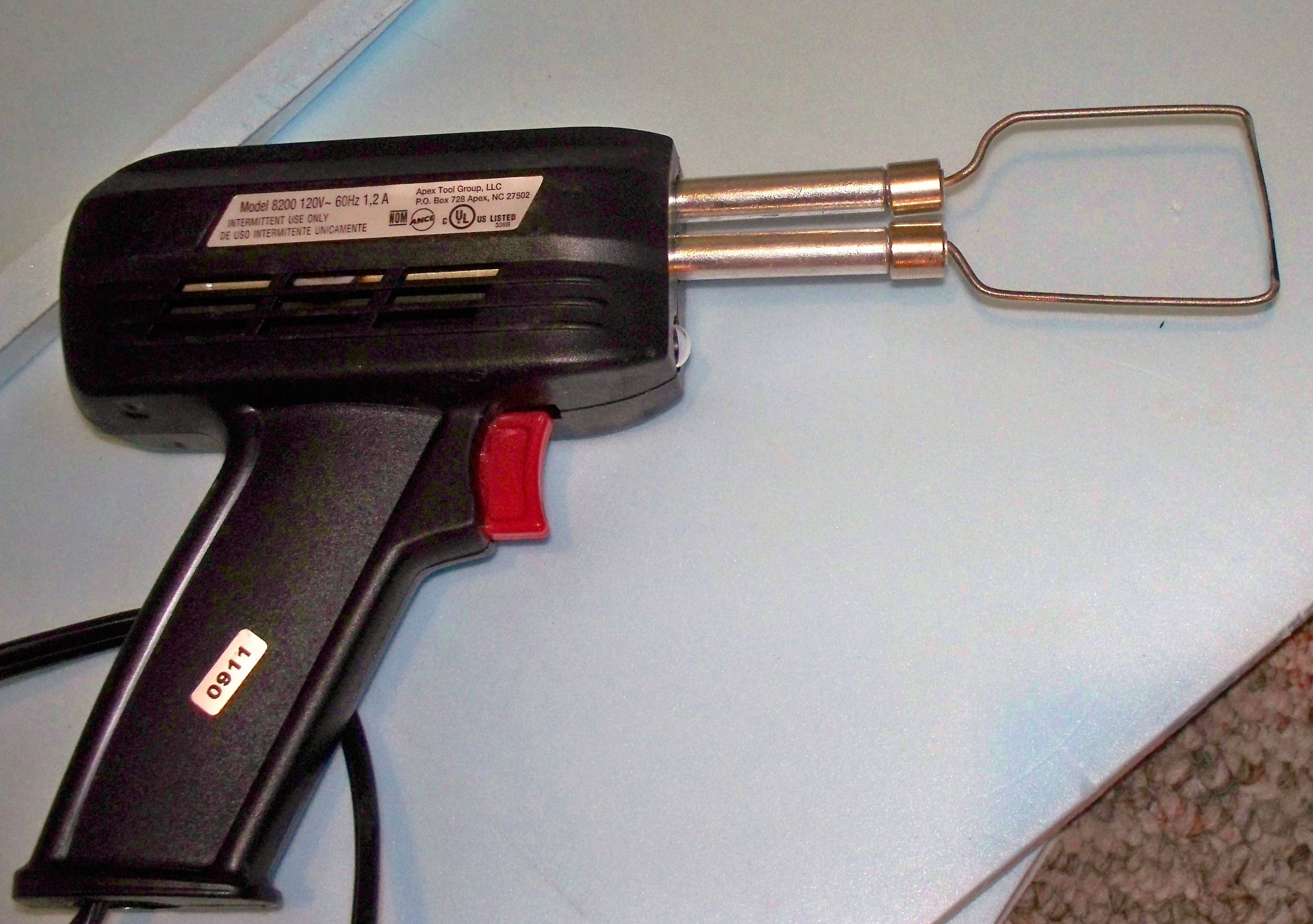 Foam Cutter From Soldering Gun