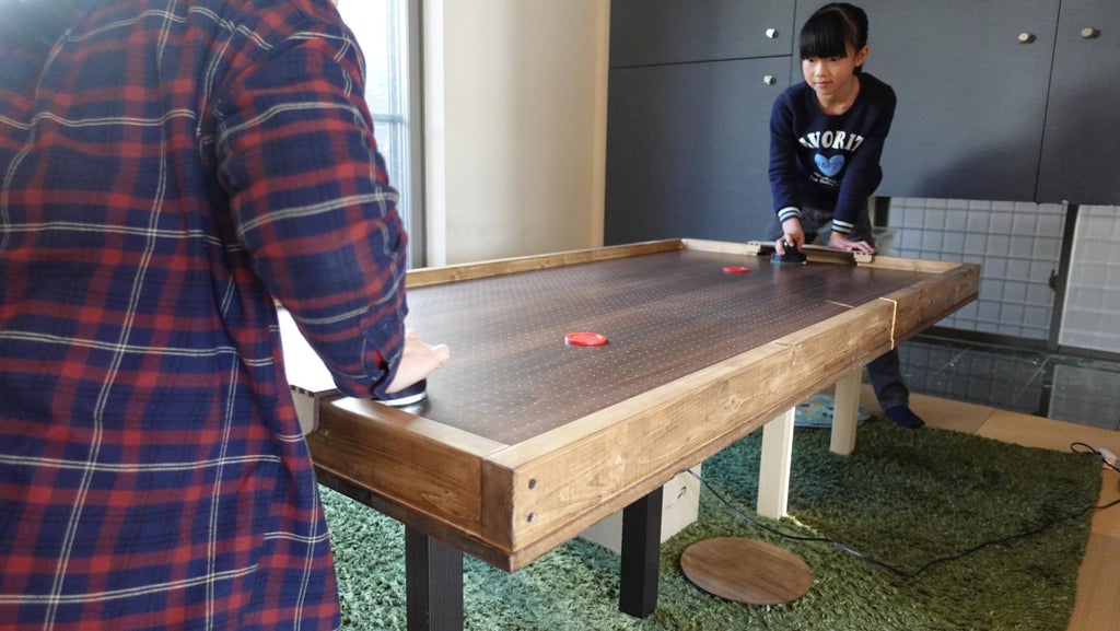 Diy Air Hockey Table Top 9 Steps With Pictures Instructables Diy Air Hockey Table Top 9 Steps With Pictures Instructables