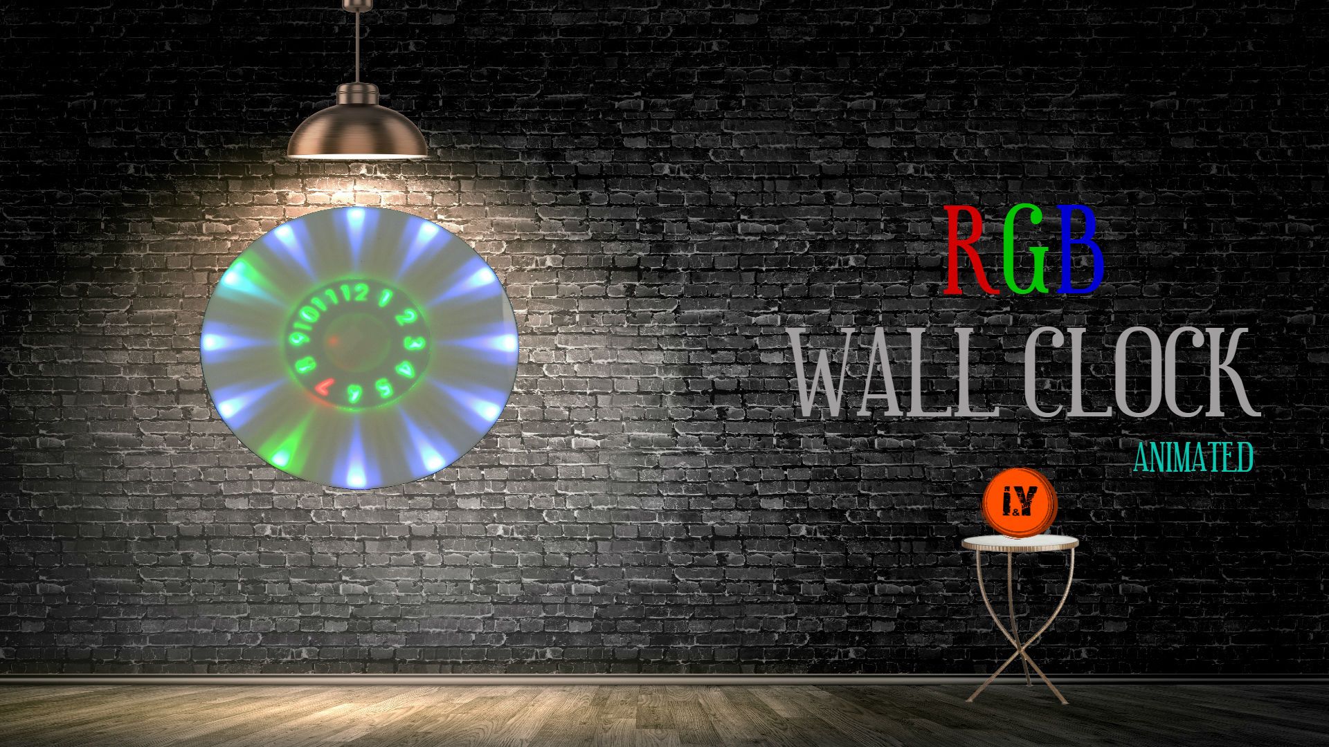 ANIMATED RGB WALL CLOCK 10 Steps (with Pictures) Instructables