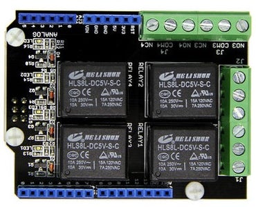 5V Power Relay Modules Powered From the Arduino Board's 5V Supply