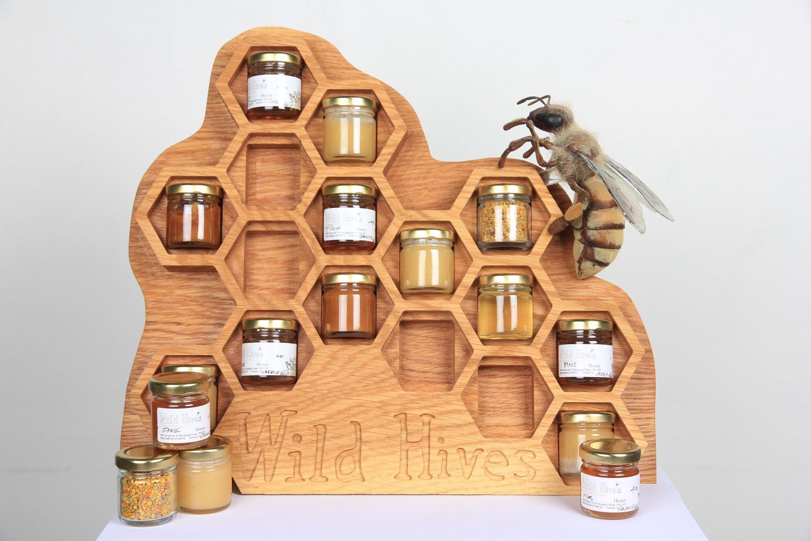 CNC Machining Project Wild Hives Honey Display 11 Steps (with