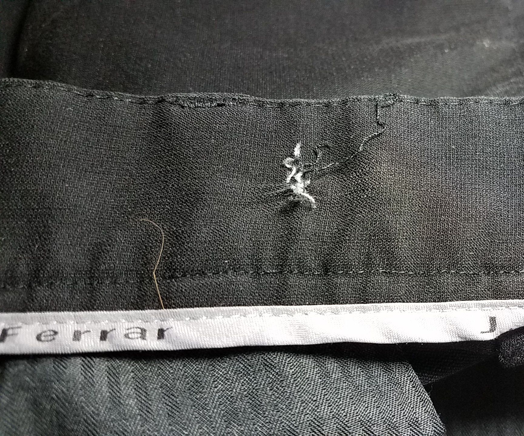 Sewing on a Button From One Side