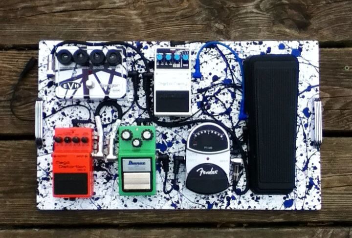 Electric Guitar Pedal Board
