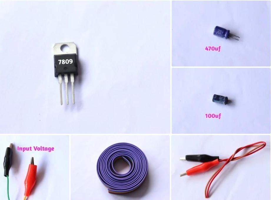 What Are the Steps to Utilize the 7809 Voltage Regulator?