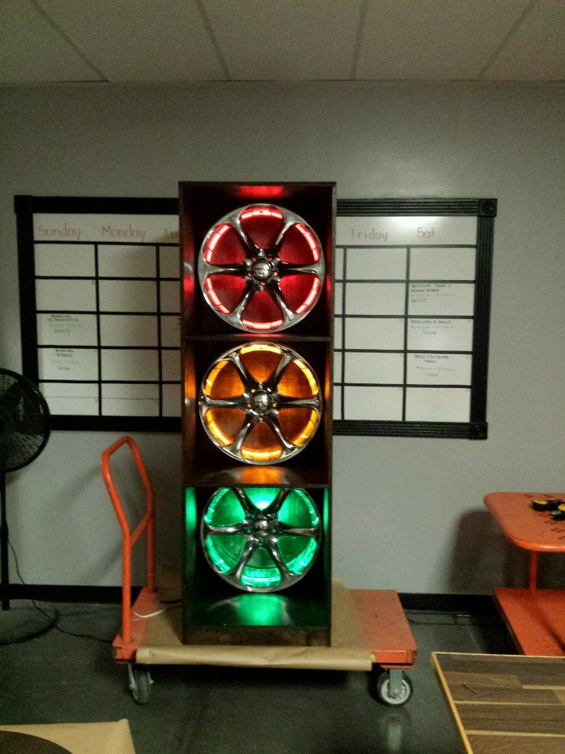 Staining the Wood and Reassembly