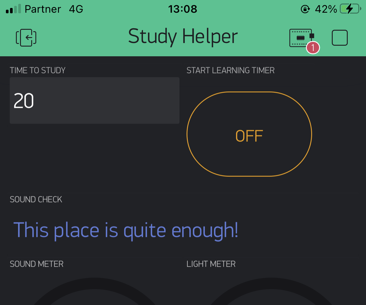 Circuit Playground Express Study Buddy