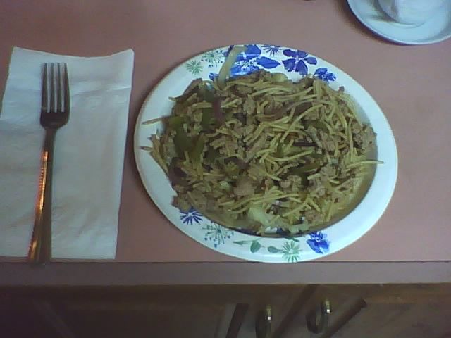 Home made lomein
