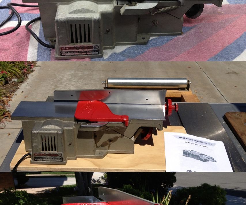 Restoring a 1965 Rockwell Compactool Jointer