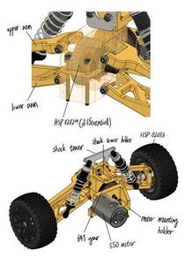 Assemble Back Wheel Driving System