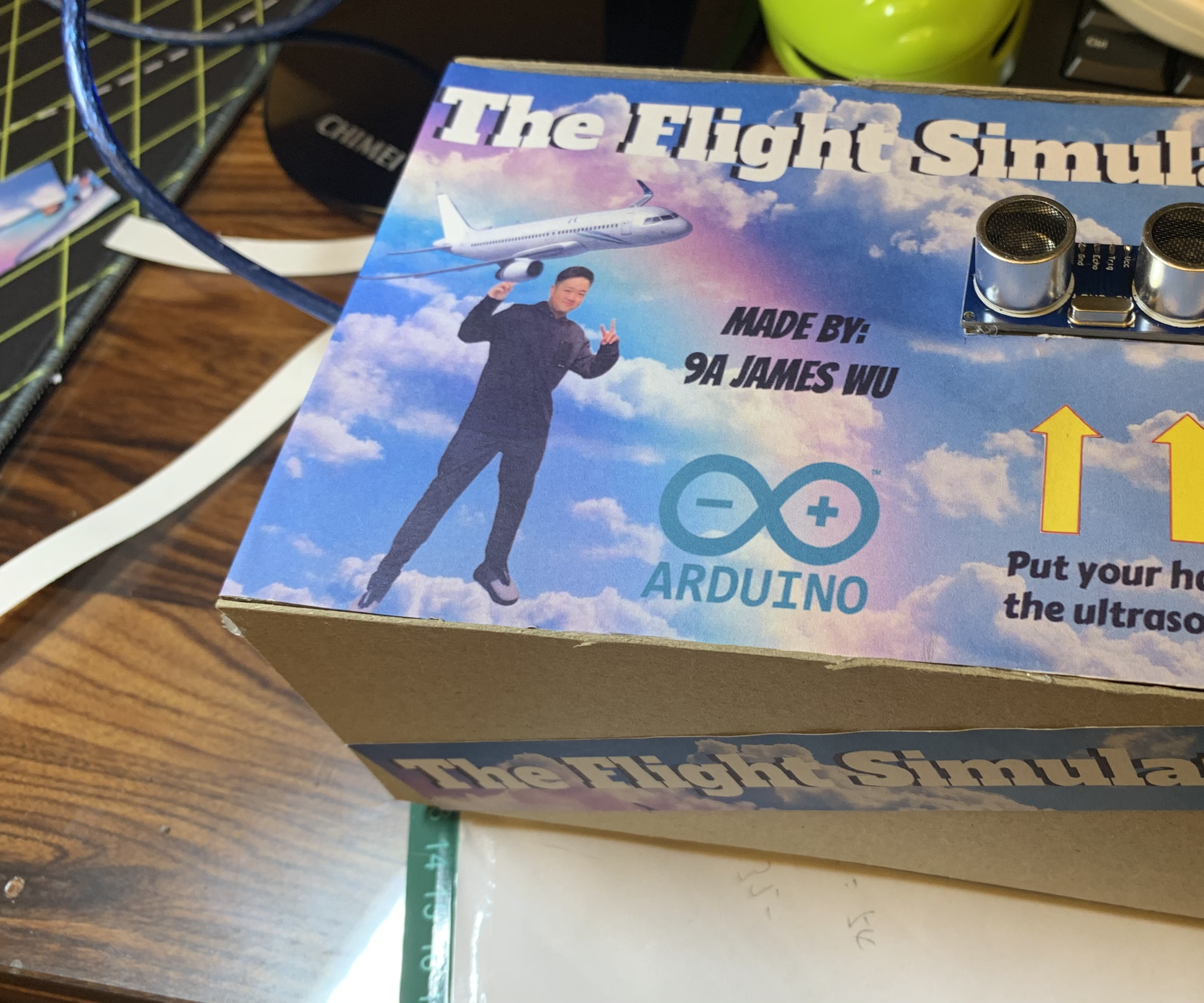 Arduino Simple Flying Games by James Wu