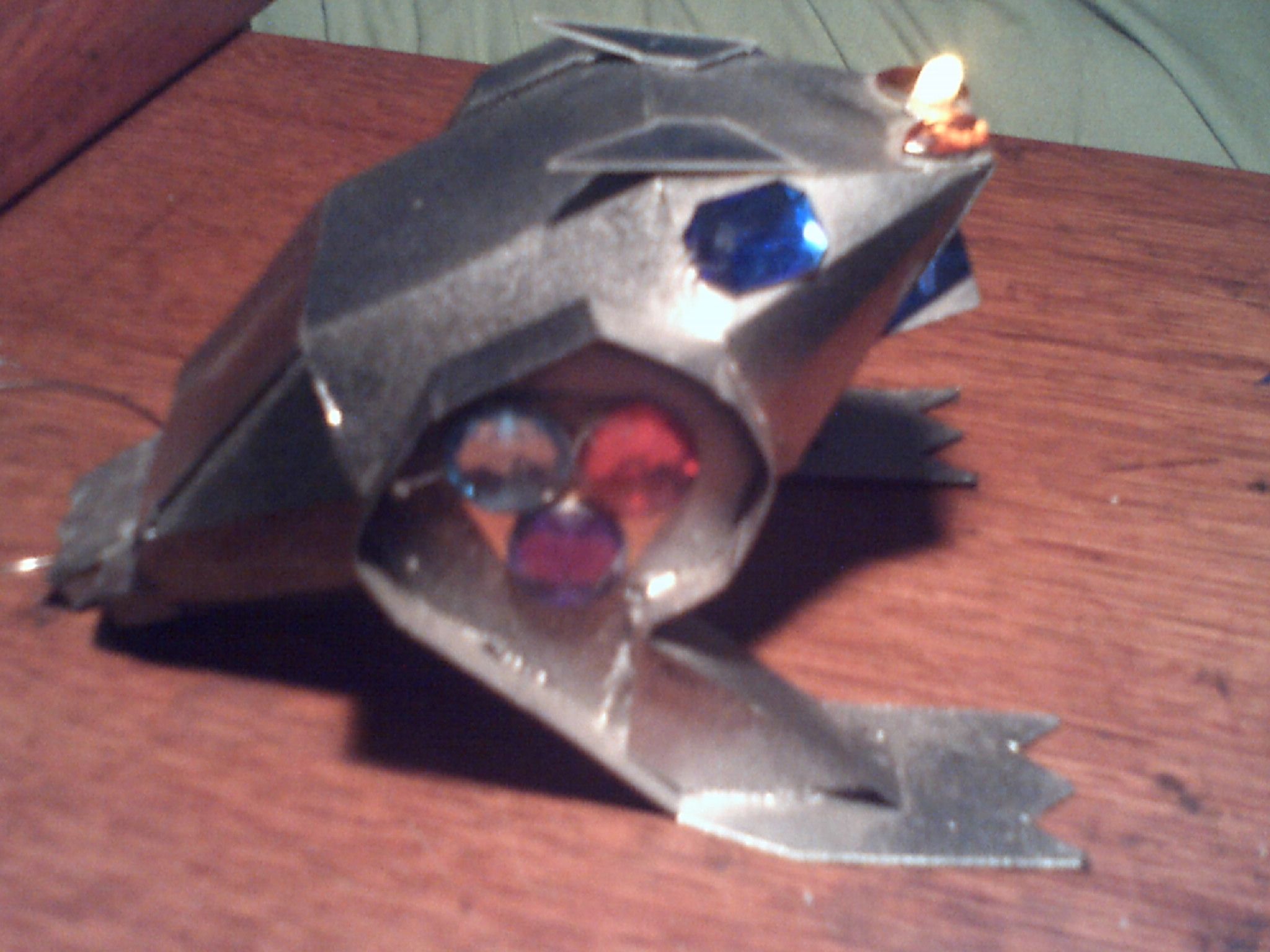 Video Prop With Flashing Nose Horn and "Talking" Effect