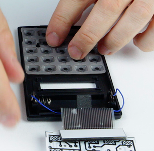 Connecting the Magnetic Switch to the Digital Desktop Calculator Identify the Input Terminals of the Equal Button on the Digital Desktop Calculator.